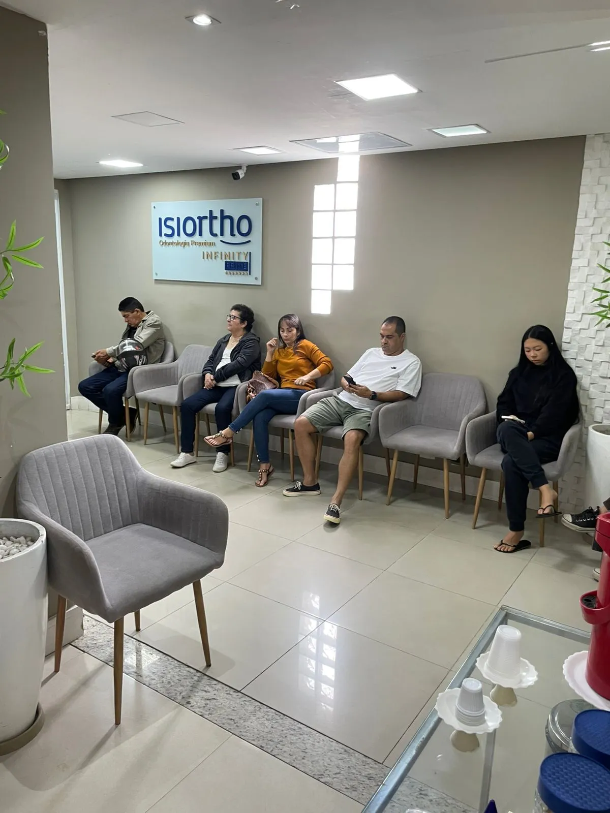 Recepção Premium Clínica Isiortho Itaguaí